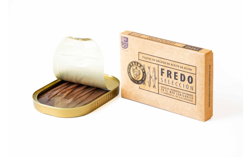 Fredo Seleccion hansa 120 - 10 anchoas Tamaño XL